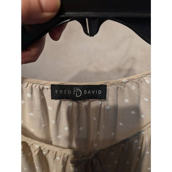 Fred David loose fit lightweight blouse 2x - Picture 3 of 3